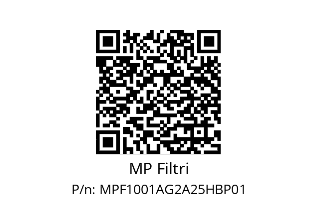  MPF-100-1-A-G2-A25-H-B-P01 MP Filtri MPF1001AG2A25HBP01