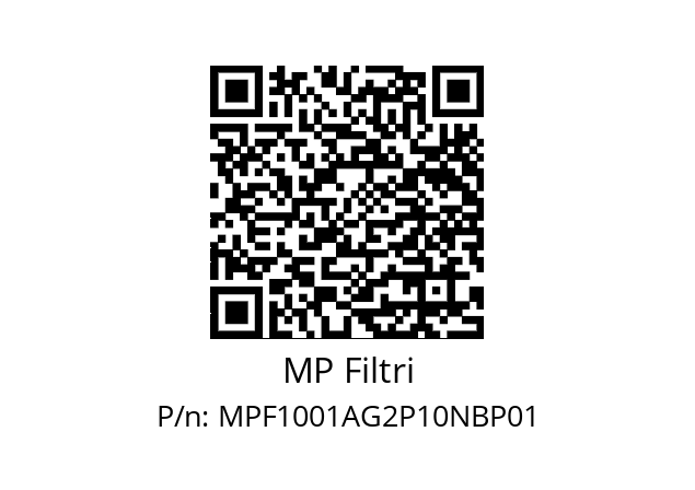  MPF-100-1-A-G2-P10-N-B-P01 MP Filtri MPF1001AG2P10NBP01