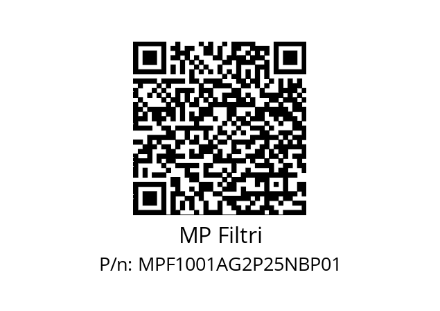  MPF-100-1-A-G2-P25-N-B-P01 MP Filtri MPF1001AG2P25NBP01