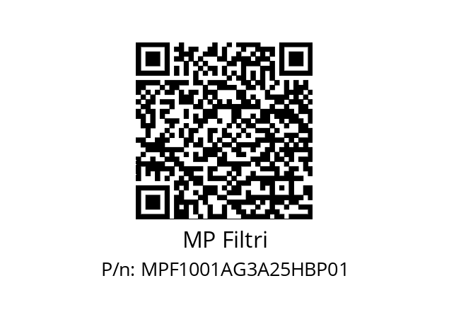  MPF-100-1-A-G3-A25-H-B-P01 MP Filtri MPF1001AG3A25HBP01