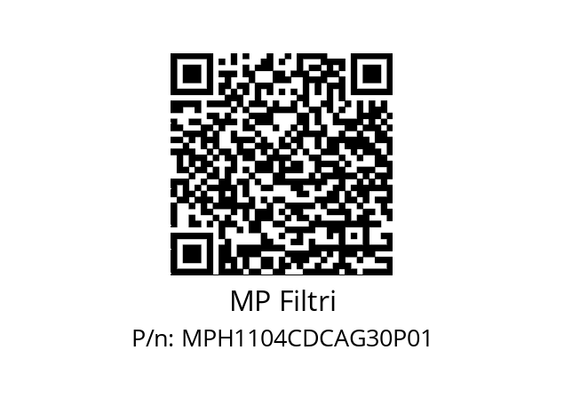  MPH-110-4-C-D-C-A-G3-0-XXX-P01 MP Filtri MPH1104CDCAG30P01