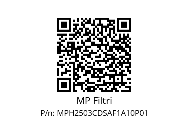  MPH-250-3-C-D-S-A-F1-A10-T MP Filtri MPH2503CDSAF1A10P01