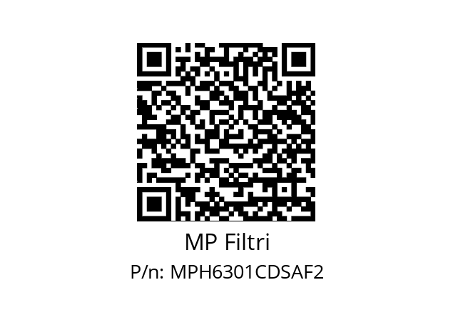  MPH-630-1-C-D-S-A-F2-XXX-T MP Filtri MPH6301CDSAF2