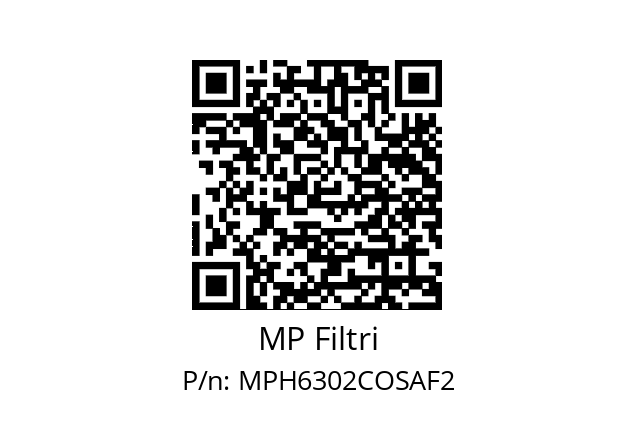  MPH-630-2-C-O-S-A-F2-XXX-T MP Filtri MPH6302COSAF2