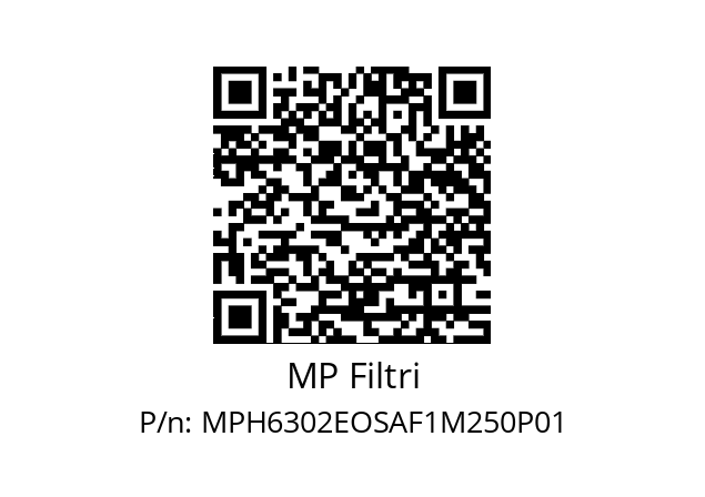  MPH-630-2-E-O-S-A-F1-M250-P01 MP Filtri MPH6302EOSAF1M250P01