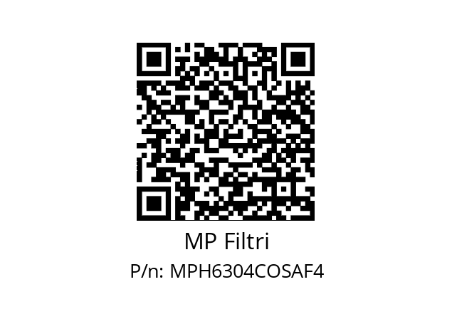  MPH-630-4-C-O-S-A-F4-XXX-T MP Filtri MPH6304COSAF4