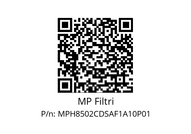  MPH-850-2-C-D-S-A-F1-A10-T MP Filtri MPH8502CDSAF1A10P01