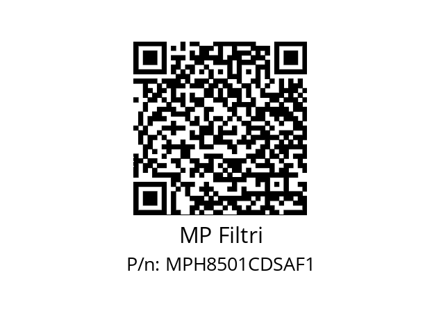  MPH-850-1-C-D-S-A-F1-XXX-T MP Filtri MPH8501CDSAF1