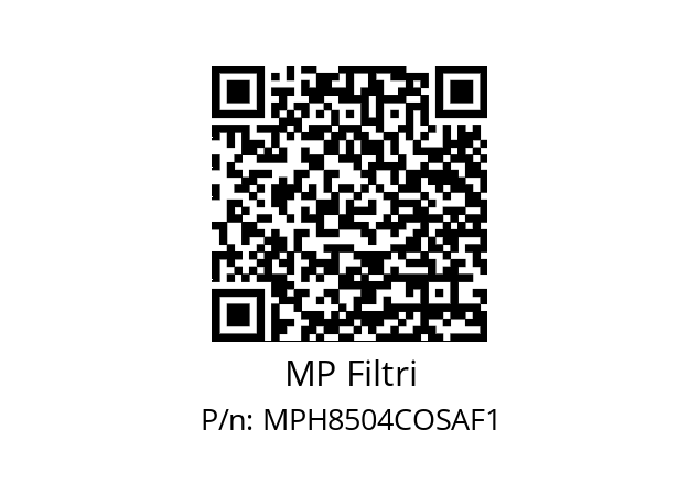  MPH-850-4-C-O-S-A-F1-XXX-T MP Filtri MPH8504COSAF1