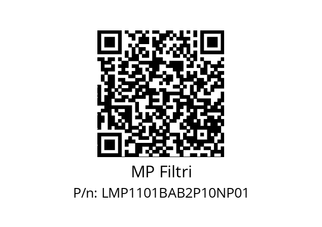  LMP-110-1-B-A-B-2-P10-N-P01-S MP Filtri LMP1101BAB2P10NP01