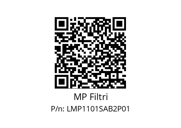  LMP-110-1-S-A-B-2-XXX-P01-S MP Filtri LMP1101SAB2P01