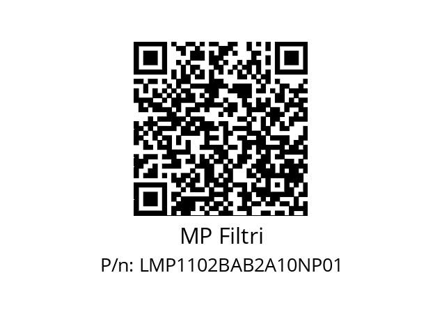  LMP-110-2-B-A-B-2-A10-N-P01-S MP Filtri LMP1102BAB2A10NP01