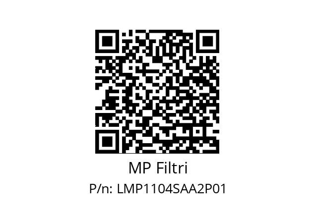  LMP-110-4-S-A-A-2-XXX-P01-S MP Filtri LMP1104SAA2P01