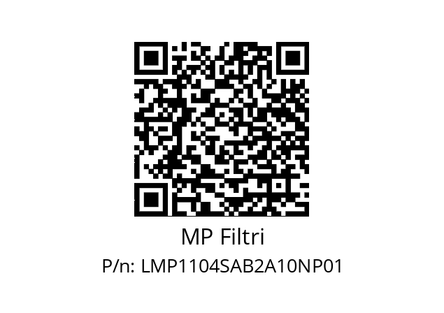  LMP-110-4-S-A-B-2-A10-N-P01 MP Filtri LMP1104SAB2A10NP01