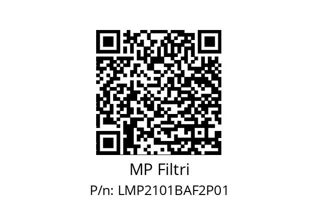  LMP-210-1-B-A-F2-XXX-P01+T2 MP Filtri LMP2101BAF2P01