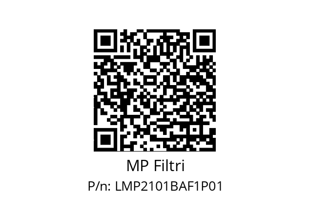  LMP-210-1-B-A-F1-XXX-P01+T2 MP Filtri LMP2101BAF1P01