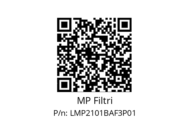  LMP-210-1-B-A-F3-XXX-P01+T2 MP Filtri LMP2101BAF3P01