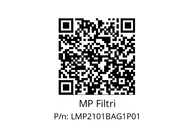  LMP-210-1-B-A-G1-XXX-P01+T2 MP Filtri LMP2101BAG1P01