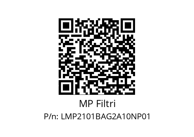  LMP-210-1-B-A-G2-A10-N-P01+T2 MP Filtri LMP2101BAG2A10NP01