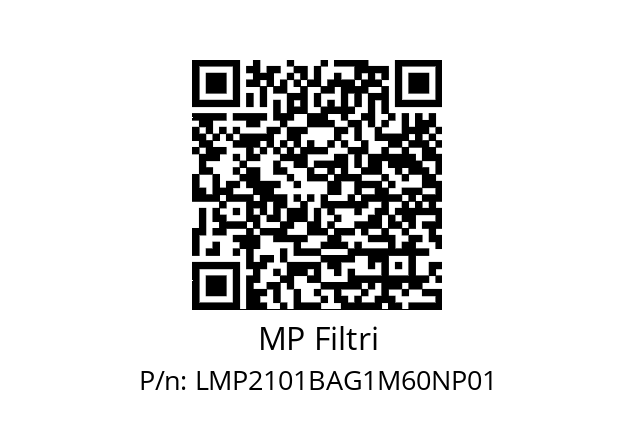  LMP-210-1-B-A-G1-M60-N-P01+T2 MP Filtri LMP2101BAG1M60NP01