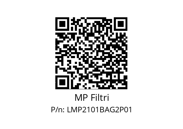  LMP-210-1-B-A-G2-XXX-P01+T2 MP Filtri LMP2101BAG2P01