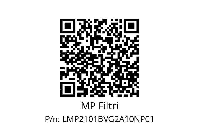  LMP-210-1-B-V-G2-A10-N-P01+T2 MP Filtri LMP2101BVG2A10NP01