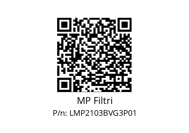  LMP-210-3-B-V-G3-XXX-P01+T2 MP Filtri LMP2103BVG3P01