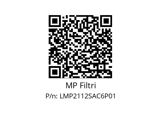  LMP-211-2-S-A-C-6-XXX-P01+T2 MP Filtri LMP2112SAC6P01