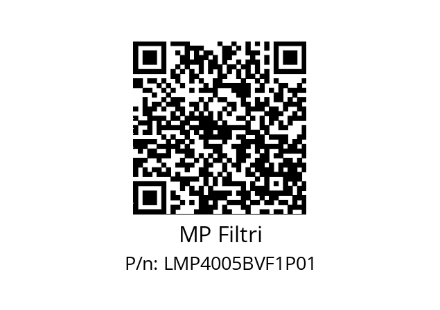  LMP-400-5-B-V-F1-XXX-P01+T2 MP Filtri LMP4005BVF1P01