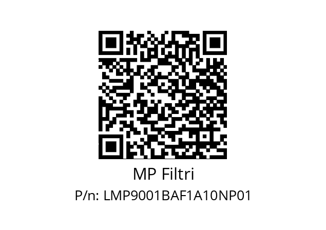  LMP-900-1-B-A-F1-A10-N-P01+T2 MP Filtri LMP9001BAF1A10NP01