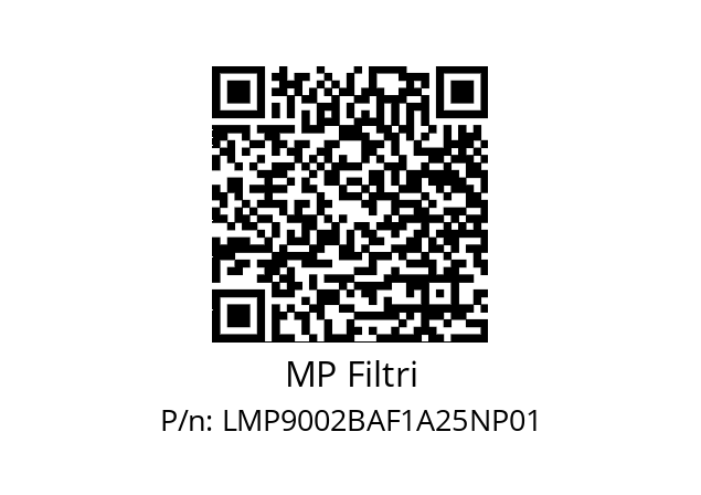  LMP-900-2-B-A-F1-A25-N-P01+T2 MP Filtri LMP9002BAF1A25NP01