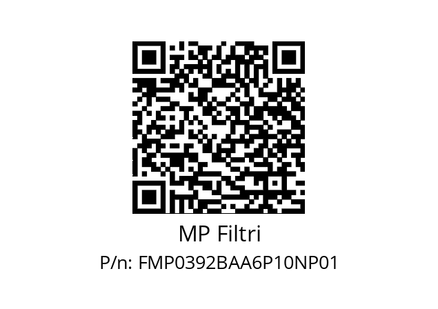  FMP-039-2-B-A-A-6-P10-N-P01 MP Filtri FMP0392BAA6P10NP01