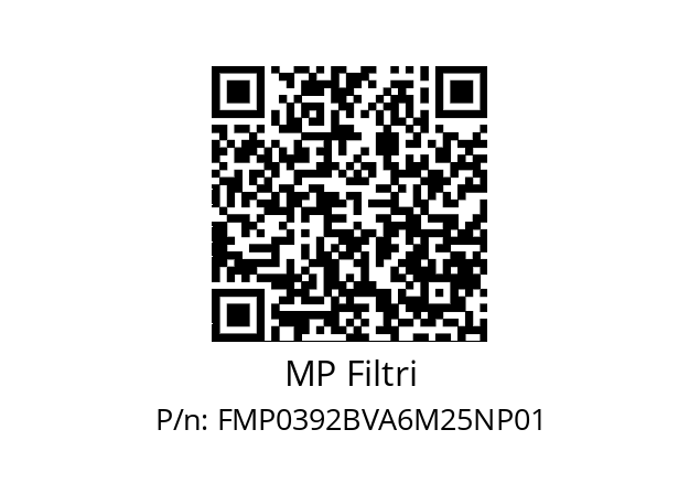  FMP-039-2-B-V-A-6-M25-N-P01 MP Filtri FMP0392BVA6M25NP01