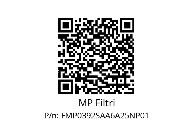  FMP-039-2-S-A-A-6-A25-N-P01 MP Filtri FMP0392SAA6A25NP01