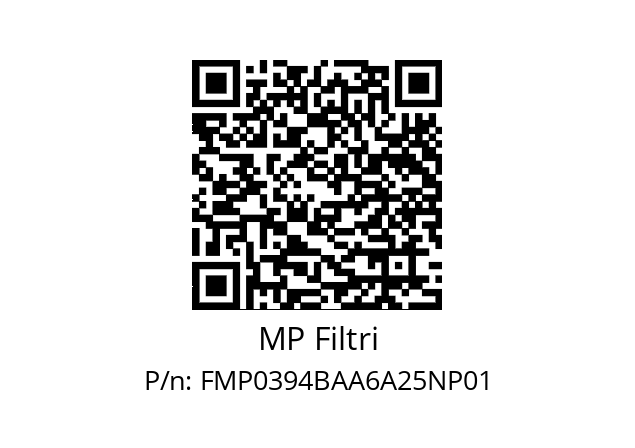  FMP-039-4-B-A-A-6-A25-N-P01 MP Filtri FMP0394BAA6A25NP01