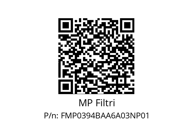  FMP-039-4-B-A-A-6-A03-N-P01 MP Filtri FMP0394BAA6A03NP01