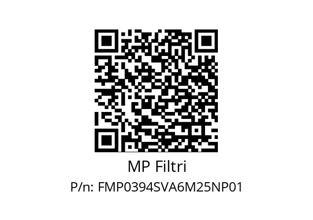  FMP-039-4-S-V-A-6-M25-N-P01 MP Filtri FMP0394SVA6M25NP01