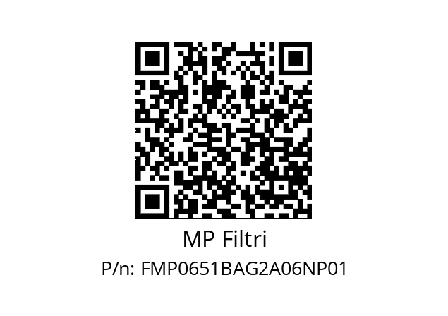  FMP-065-1-B-A-G2-A06-N-P01 MP Filtri FMP0651BAG2A06NP01