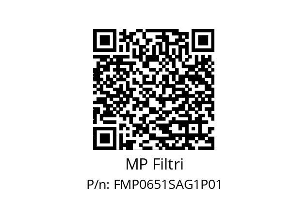  FMP-065-1-S-A-G1-XXX-P01 MP Filtri FMP0651SAG1P01