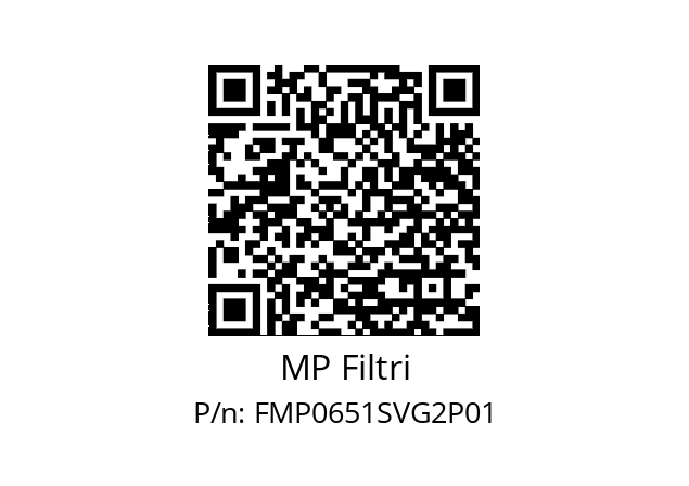  FMP-065-1-S-V-G2-XXX-P01 MP Filtri FMP0651SVG2P01