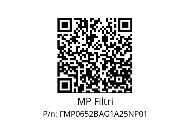  FMP-065-2-B-A-G1-A25-N-P01 MP Filtri FMP0652BAG1A25NP01