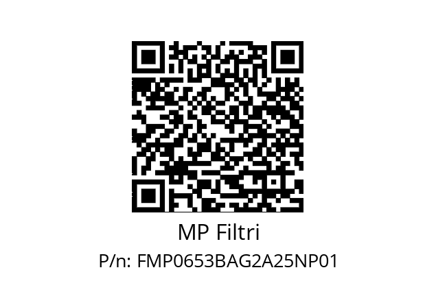  FMP-065-3-B-A-G2-A25-N-P01 MP Filtri FMP0653BAG2A25NP01