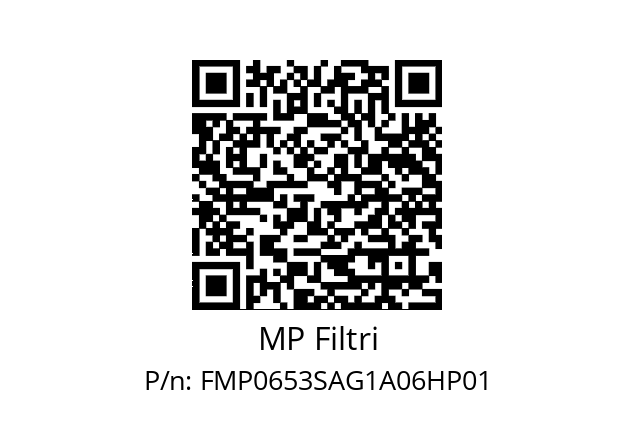  FMP-065-3-S-A-G1-A06-H-P01 MP Filtri FMP0653SAG1A06HP01