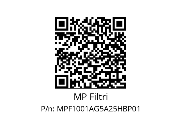  MPF-100-1-A-G5-A25-H-B-P01 MP Filtri MPF1001AG5A25HBP01