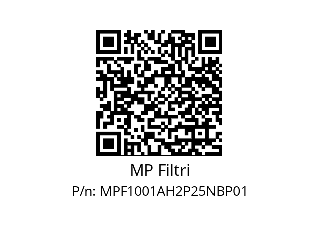  MPF-100-1-A-H2-P25-N-B-P01+T5 MP Filtri MPF1001AH2P25NBP01