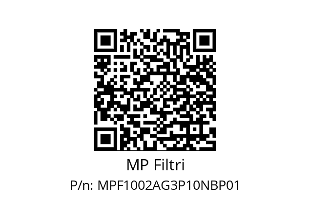  MPF-100-2-A-G3-P10-N-B-P01 MP Filtri MPF1002AG3P10NBP01