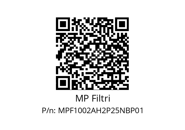  MPF-100-2-A-H2-P25-N-B-P01+T5 MP Filtri MPF1002AH2P25NBP01