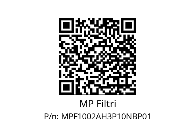  MPF-100-2-A-H3-P10-N-B-P01+T5 MP Filtri MPF1002AH3P10NBP01