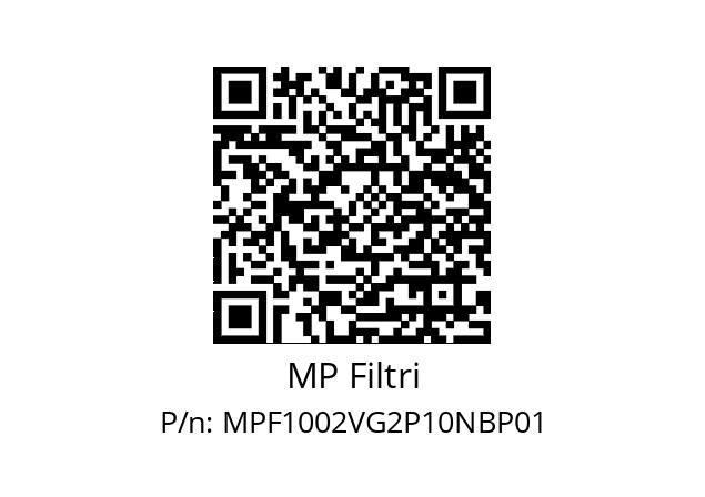  MPF-100-2-V-G2-P10-N-B-P01 MP Filtri MPF1002VG2P10NBP01