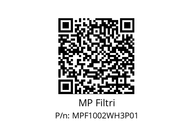  MPF-100-2-W-H3-XXX-P01+T5 MP Filtri MPF1002WH3P01